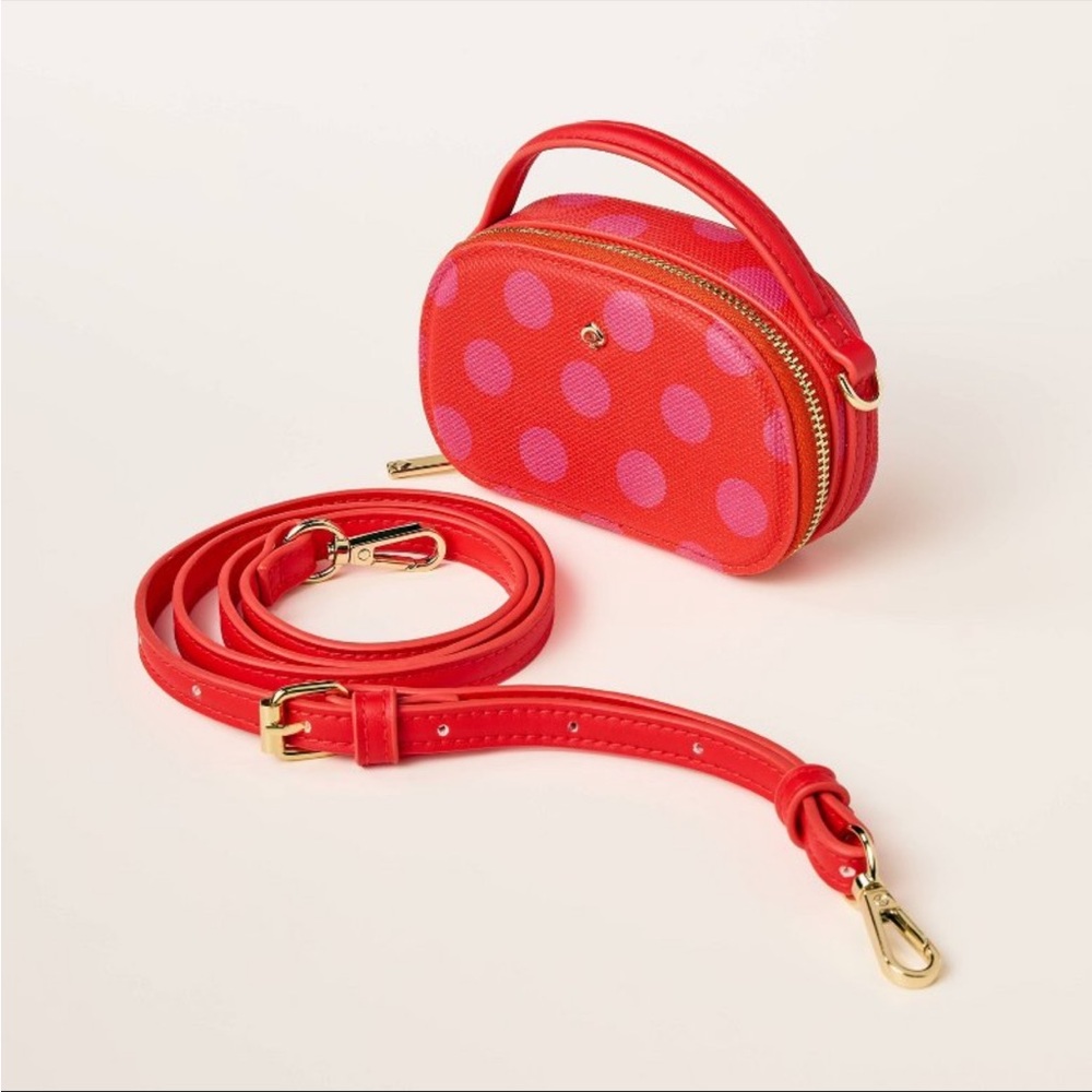Kate Spade ♠️ mini polka dot crossbody purse